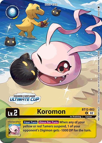 Koromon BT12-003 [ Inglese / Giapponese ]