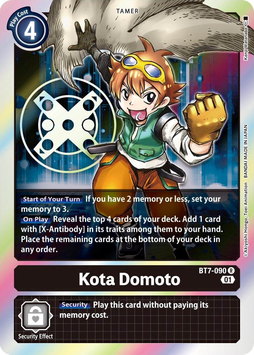 Kota Domoto BT7-090 [ Inglese / Giapponese ]