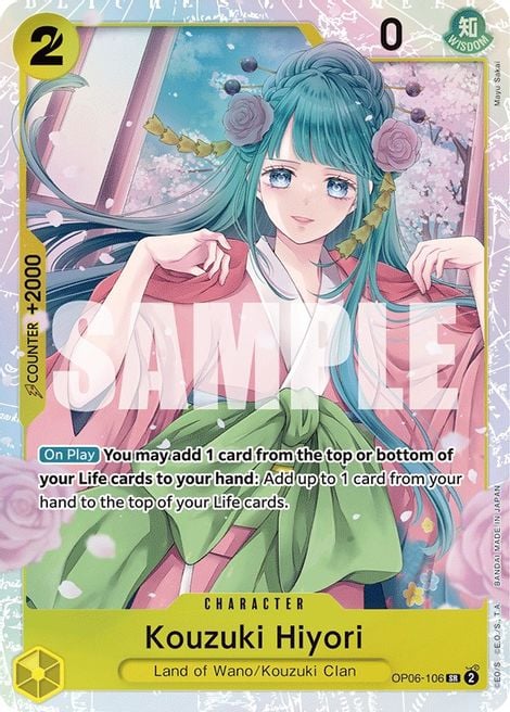 Kouzuki Hiyori OP06-106 [ Inglese / Giapponese / Francese / Cinese Semplificato ]