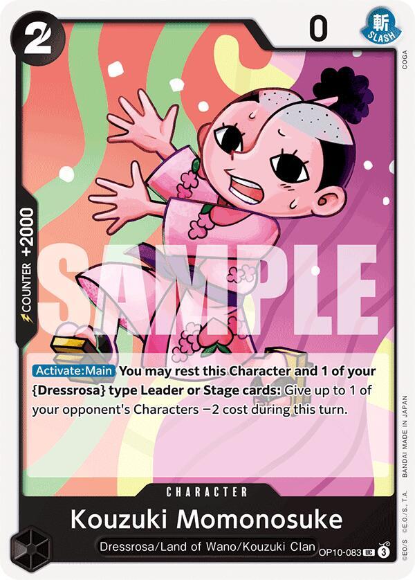 Kouzuki Momonosuke OP10-083 [ Inglese / Giapponese / Francese / Cinese Semplificato ]