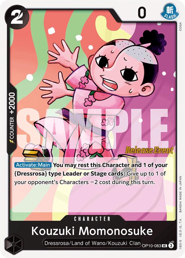 Kouzuki Momonosuke OP10-083 [ Inglese / Giapponese / Francese / Cinese Semplificato ]