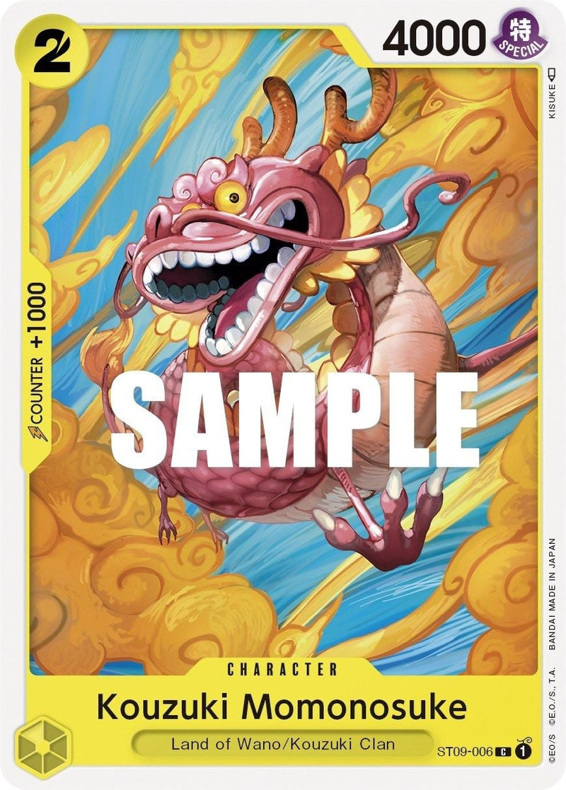 Kouzuki Momonosuke ST09-006 [ Inglese / Giapponese / Francese / Cinese Semplificato ]