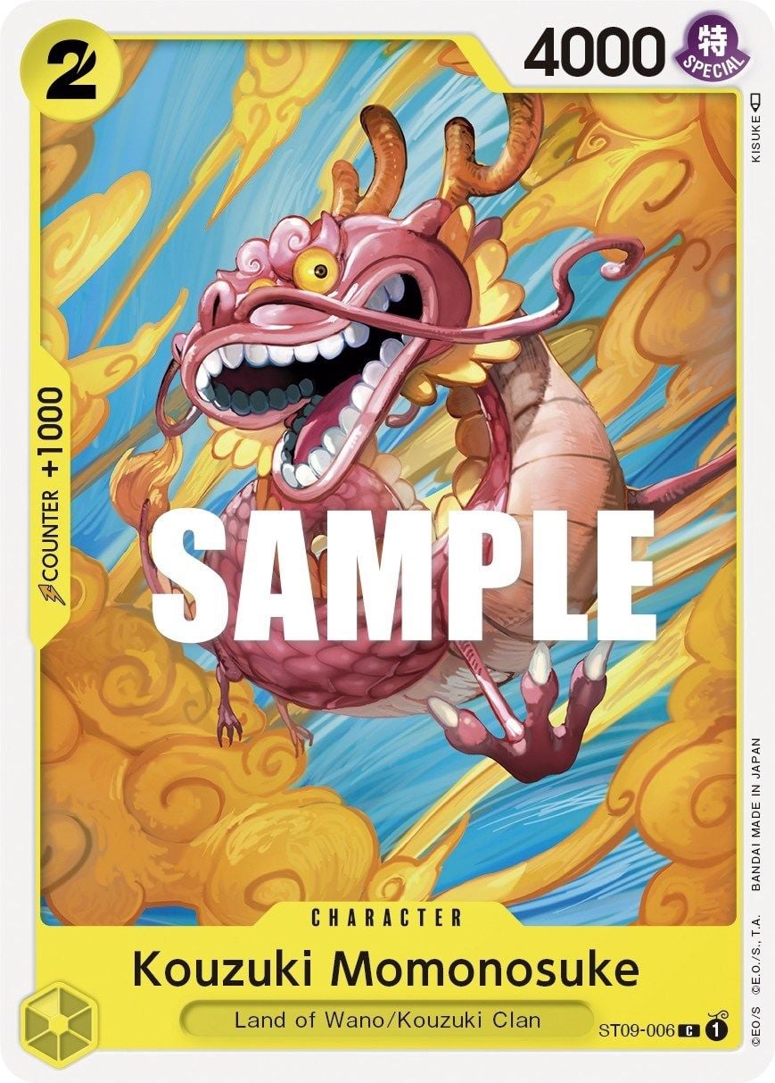 Kouzuki Momonosuke ST09-006 [ Inglese / Giapponese / Francese / Cinese Semplificato ]