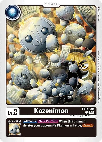 Kozenimon BT18-005 [ Inglese / Giapponese ]