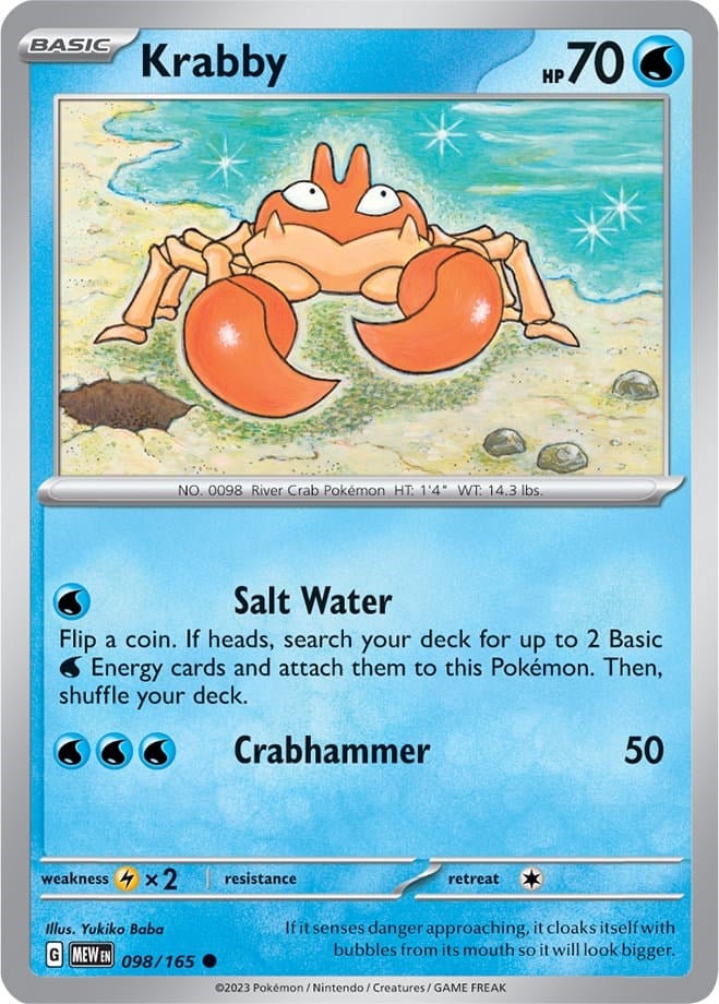 Krabby - 151 098/165 [ Italiano / Inglese ]