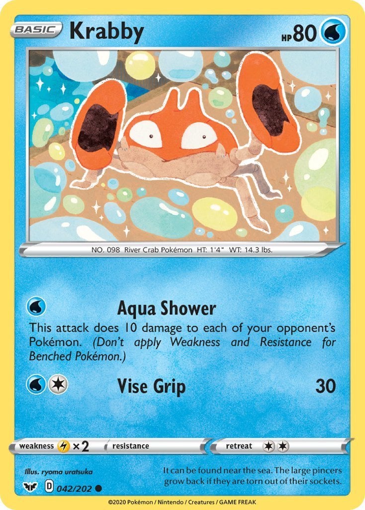 Krabby - Spada e Scudo 42/202 [ Italiano / Inglese ]