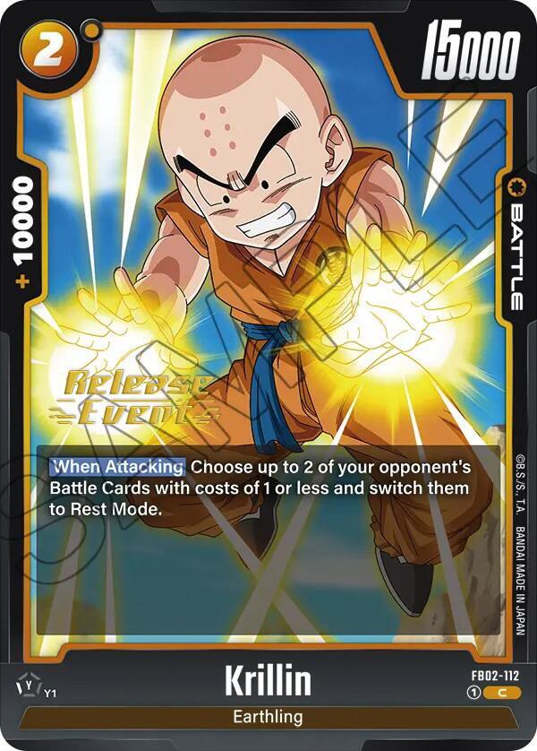 Krillin FB02-112 [ Inglese / Giapponese ]