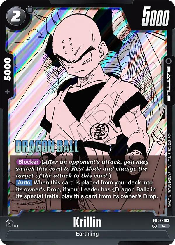Krillin FB07-103 [ Inglese / Giapponese ]