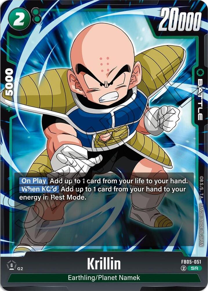 Krillin FB05-051 [ Inglese / Giapponese ]
