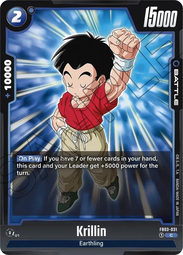 Krillin FB03-031 [ Inglese / Giapponese ]