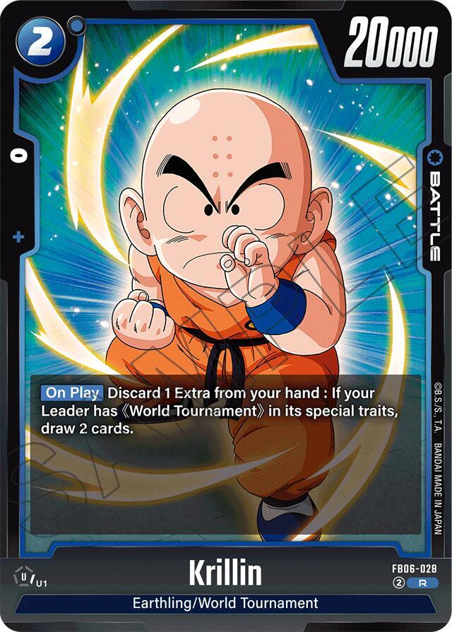 Krillin FB06-028 [ Inglese / Giapponese ]
