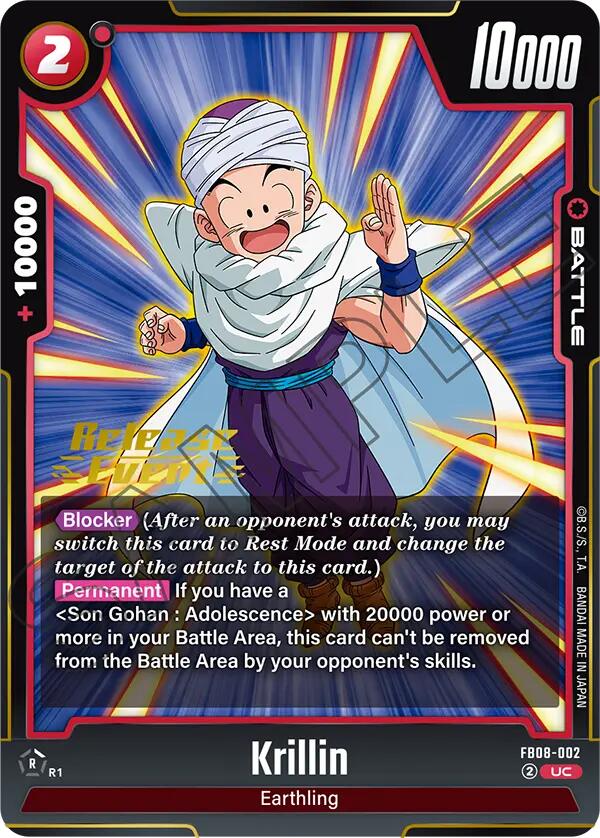 Krillin FB08-070 [ Inglese / Giapponese ]