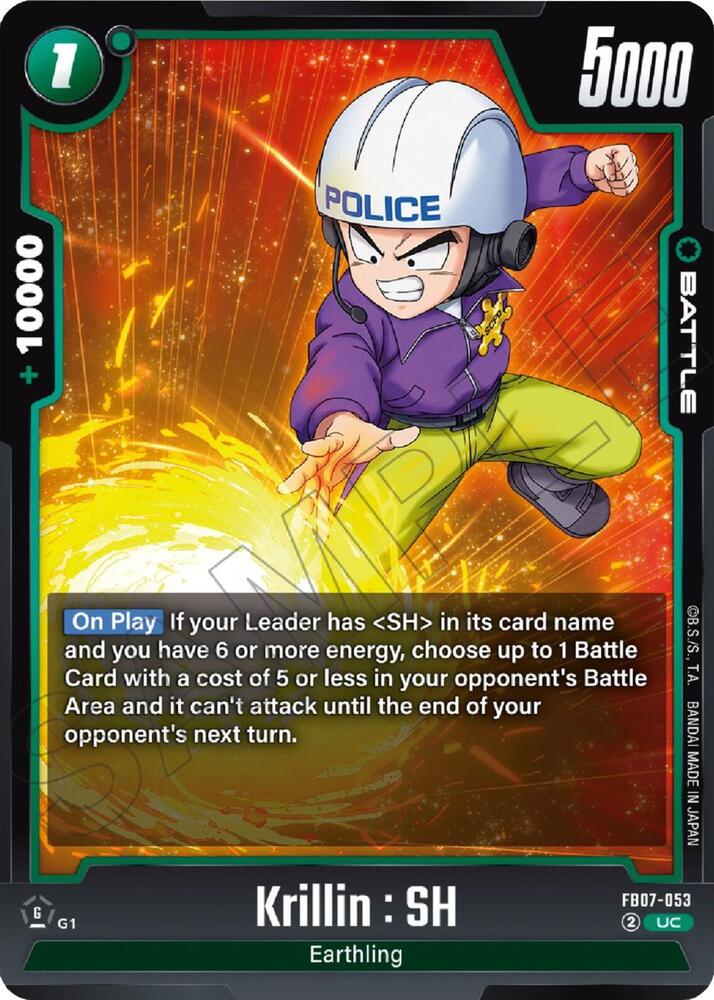 Krillin : SH FB07-053 [ Inglese / Giapponese ]