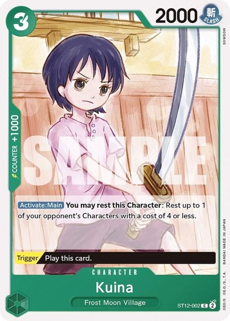 Kuina ST12-002 [ Inglese / Giapponese / Francese / Cinese Semplificato ]