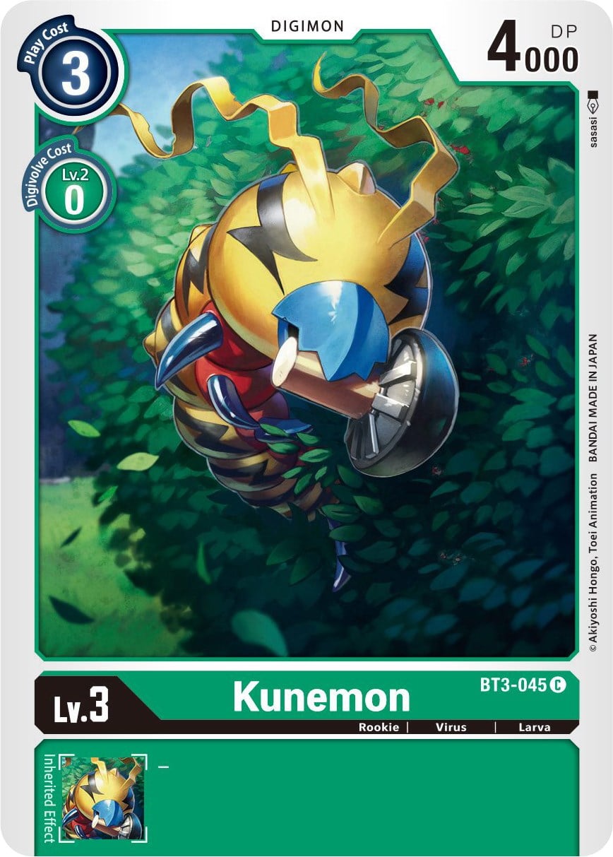 Kunemon BT3-045 [ Inglese / Giapponese ]