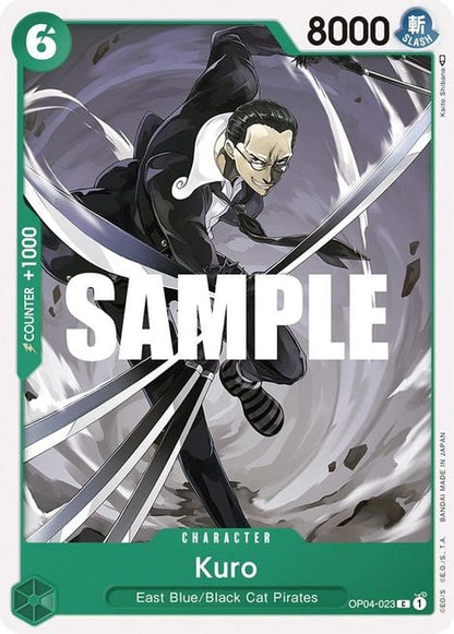 Kuro OP04-023 [ Inglese / Giapponese / Francese / Cinese Semplificato ]