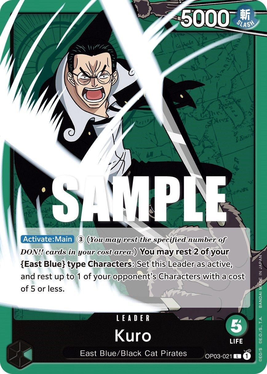 Kuro OP03-021 [ Inglese / Giapponese / Francese / Cinese Semplificato ]