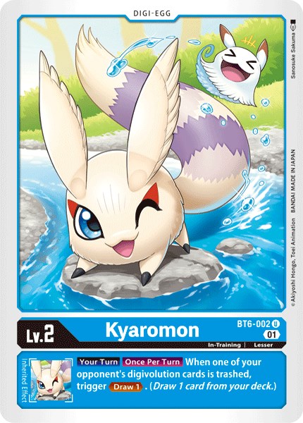 Kyaromon BT6-002 [ Inglese / Giapponese ]