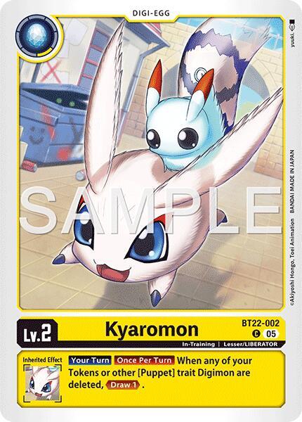 Kyaromon BT22-002 [ Inglese / Giapponese ]