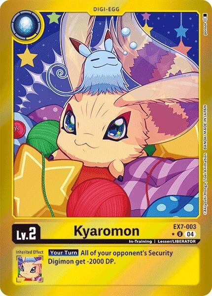 Kyaromon EX7-003 [ Inglese / Giapponese ]
