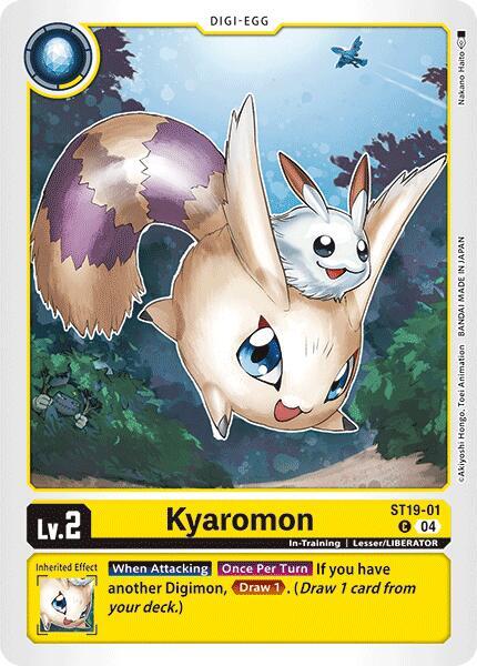 Kyaromon ST19-01 [ Inglese / Giapponese ]