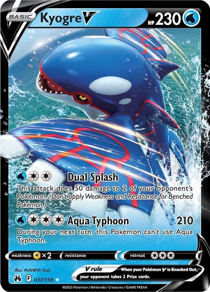 Kyogre V - Zenit Regale 037/159 [ Italiano ]