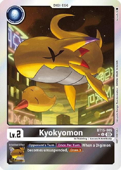 Kyokyomon BT15-005 [ Inglese / Giapponese ]