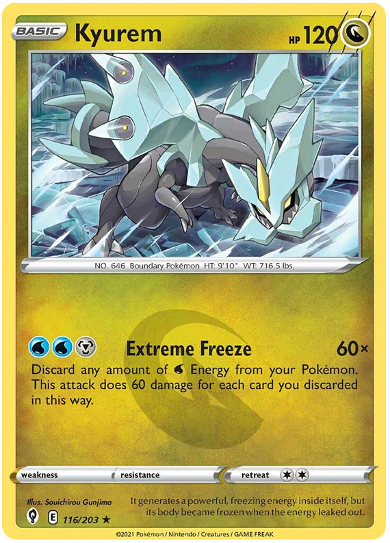 Kyurem - Evoluzioni Eteree 116/203 [ Italiano / Inglese ]