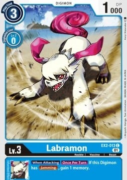 Labramon EX2-013 [ Inglese / Giapponese ]