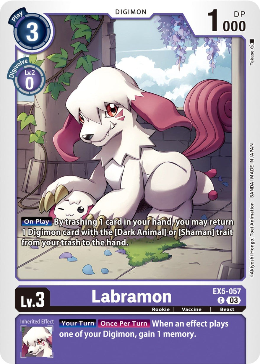 Labramon EX5-057 [ Inglese / Giapponese ]