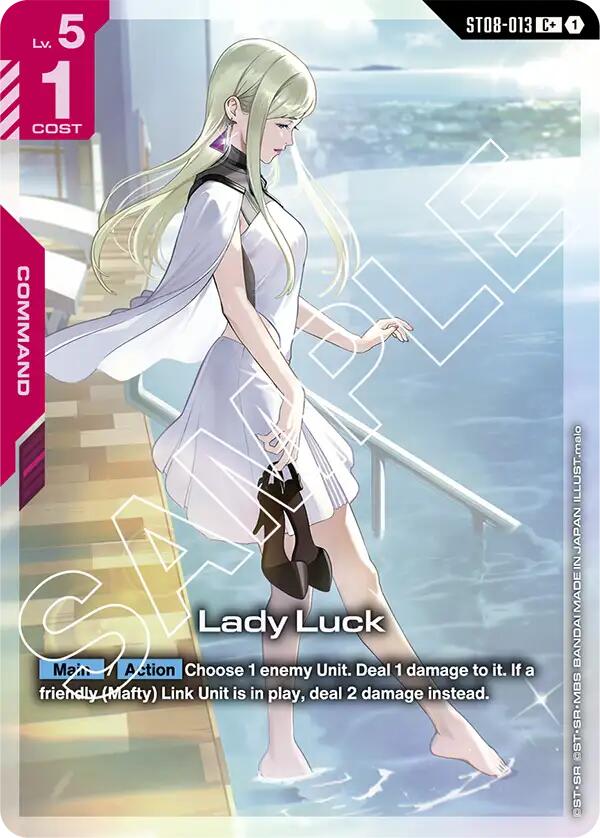 Lady Luck ST08-013 [ Inglese / Giapponese ]