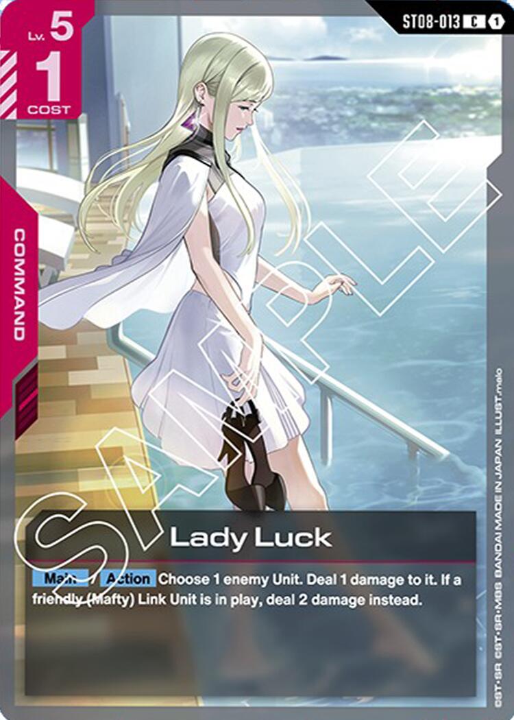 Lady Luck ST08-013 [ Inglese / Giapponese ]