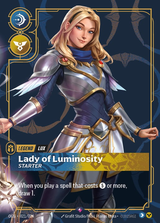 Lux - Lady of Luminosity (Promo) [ Inglese / Cinese Semplificato ]