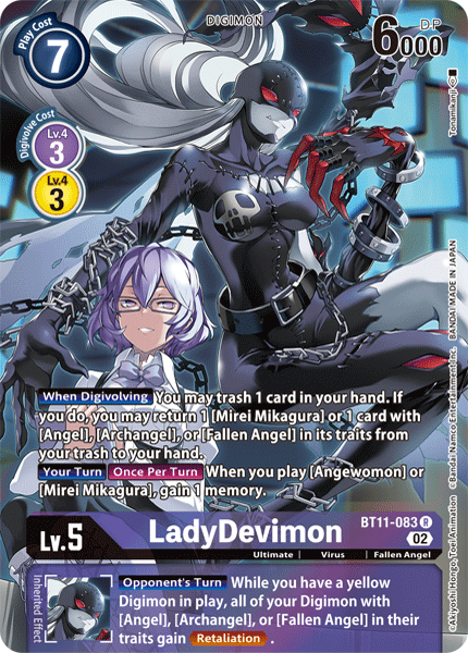 LadyDevimon BT11-083 [ Inglese / Giapponese ]