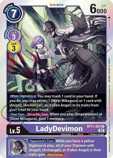 LadyDevimon BT11-083 [ Inglese / Giapponese ]