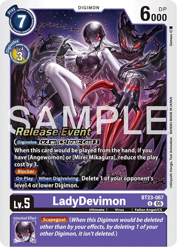 LadyDevimon BT23-067 [ Inglese / Giapponese ]