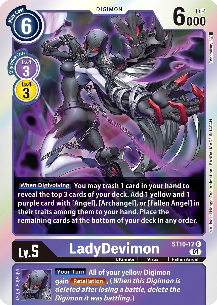 LadyDevimon ST10-12 [ Inglese / Giapponese ]