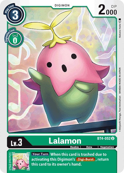 Lalamon BT4-052 [ Inglese / Giapponese ]