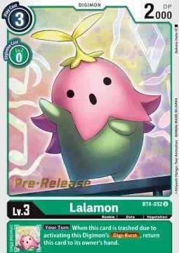 Lalamon BT4-052 [ Inglese / Giapponese ]