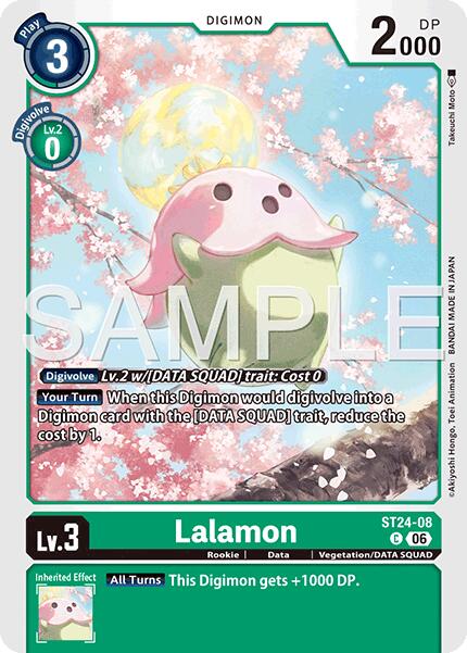 Lalamon ST24-08 [ Inglese / Giapponese ]