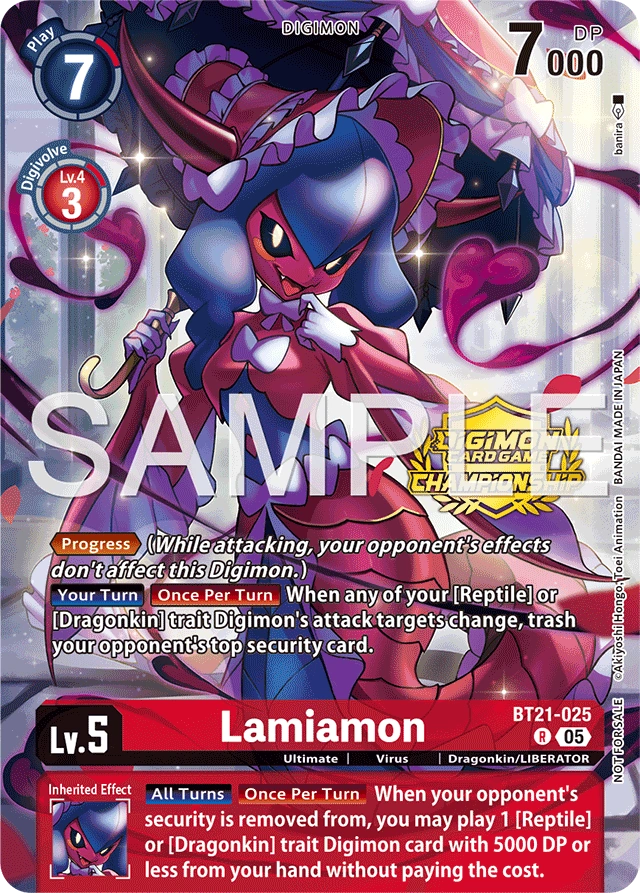 Lamiamon BT21-025 [ Inglese / Giapponese ]