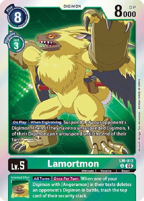 Lamortmon LM-012 [ Inglese / Giapponese ]