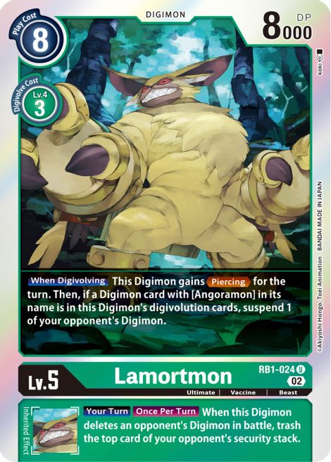 Lamortmon RB1-024 [ Inglese / Giapponese ]