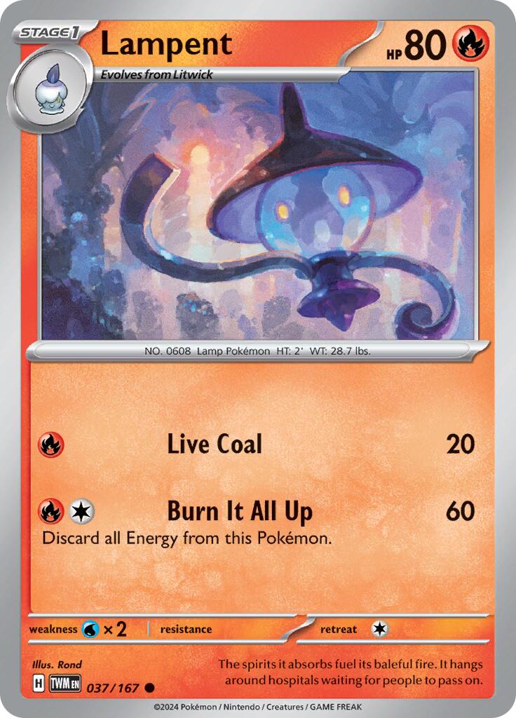 Lampent - Crepuscolo Mascherato 037/167 [ Italiano ]