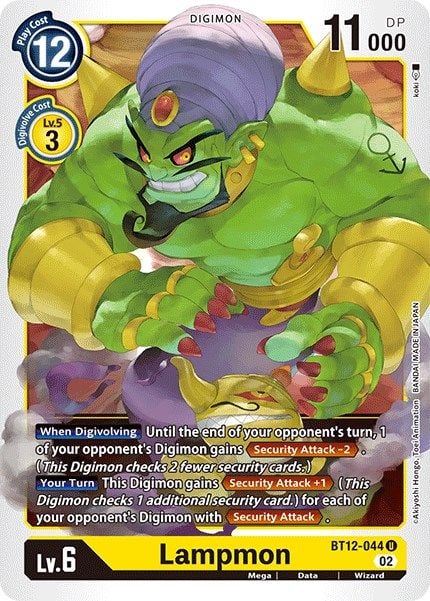 Lampmon BT12-044 [ Inglese / Giapponese ]