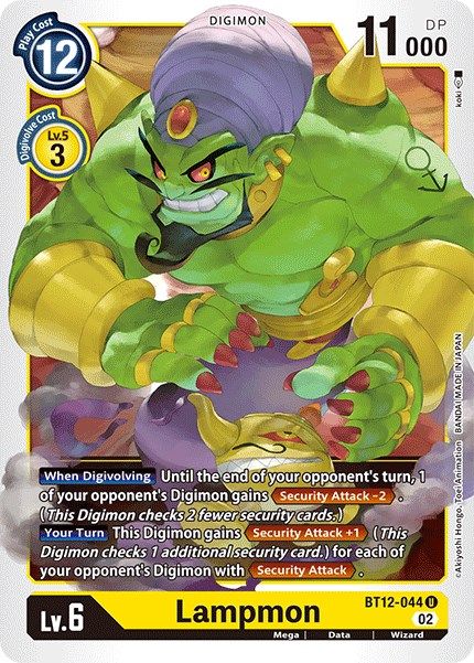 Lampmon BT12-044 [ Inglese / Giapponese ]