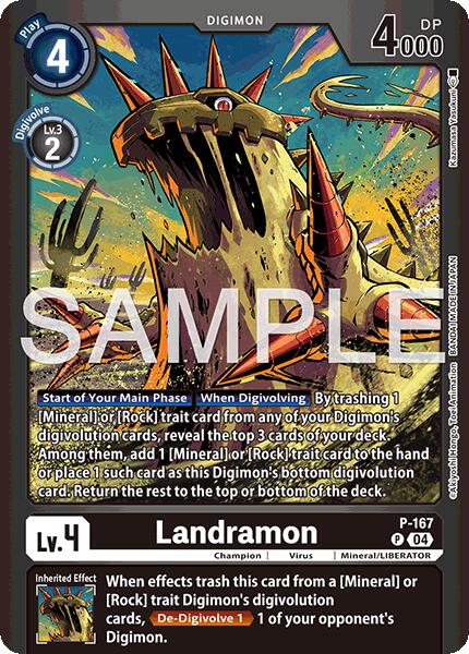 Landramon P-167 [ Inglese / Giapponese ]