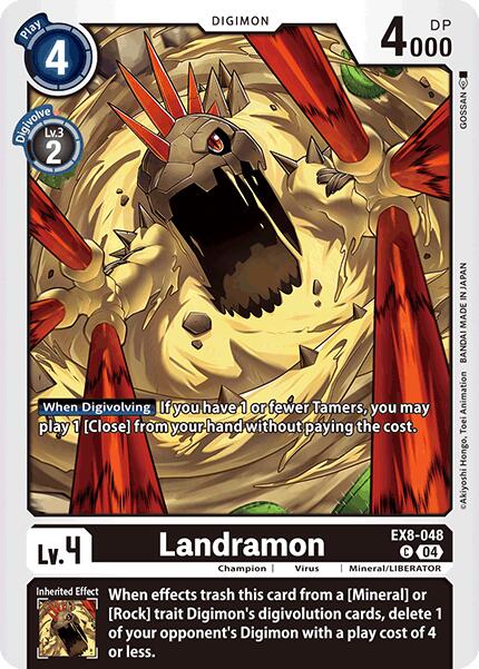 Landramon EX8-048 [ Inglese / Giapponese ]
