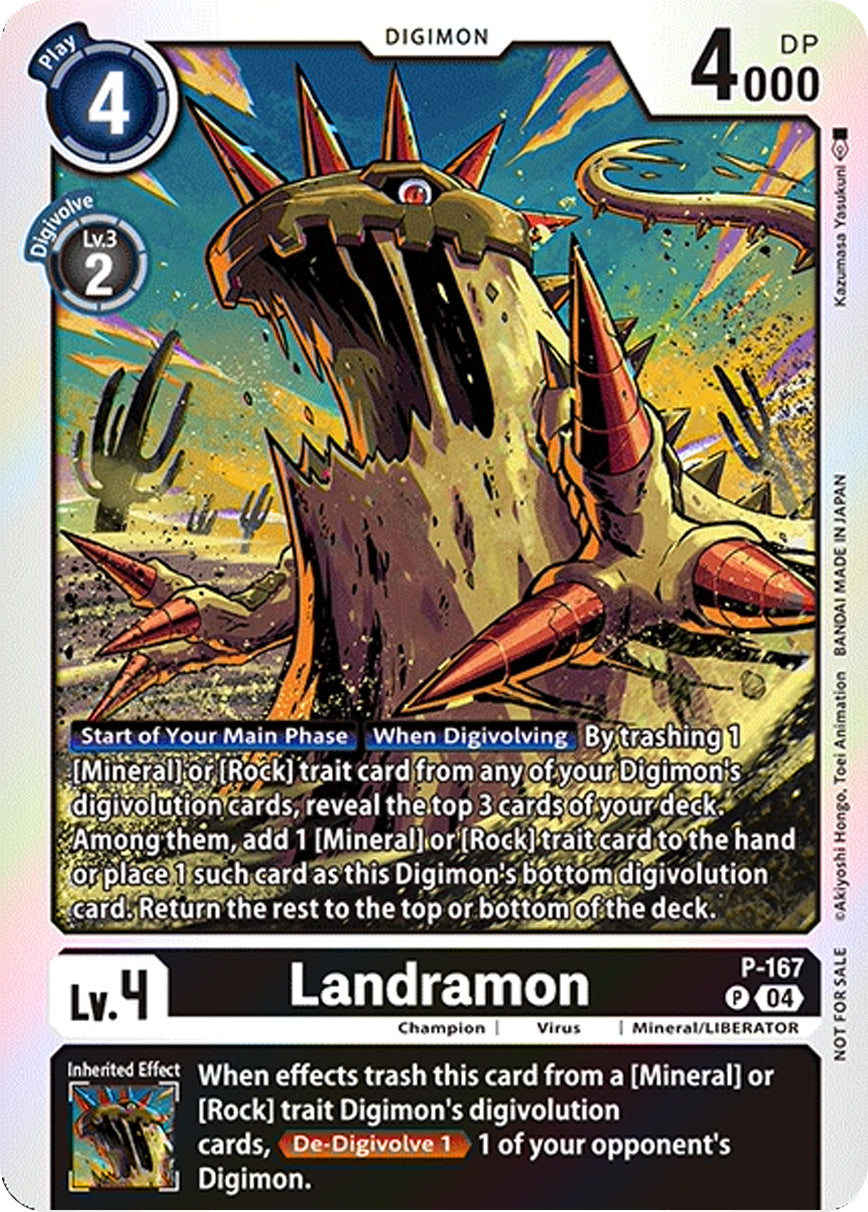 Landramon P-167 [ Inglese / Giapponese ]