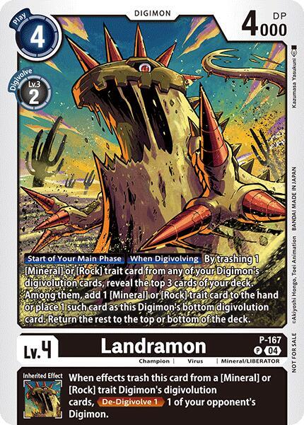Landramon P-167 [ Inglese / Giapponese ]